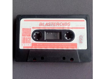Blasteroids (Image Works) - Lös Tape - Kassett - Commodore 64 / C64 Spel