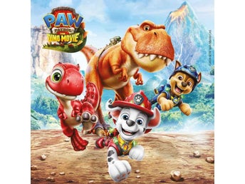Paw Patrol Dino Movie servetter 20-pack 33x33 cm FSC