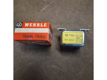 Wehrle Relä 6V 30A 71502