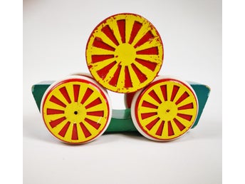 Brio Vagn med skallra (Dragleksak Träleksak