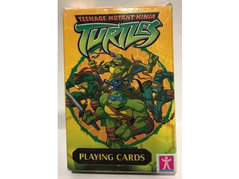 Teenage Mutant Ninja Turtles spelkort kortlek