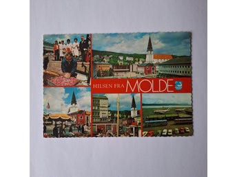 Vykort Molde Norge