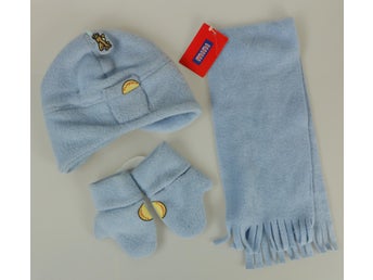Babyset Mössa-vante-halsduk, 26-68