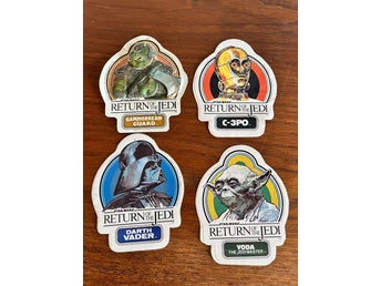 Star Wars Return of the Jedi Coasters märken