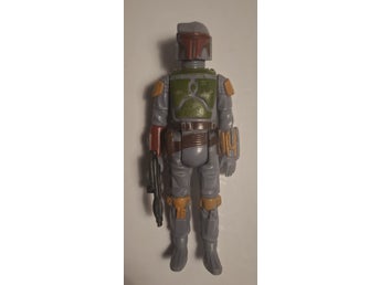 Vintage Star Wars - Boba Fett actionfigur med vapen