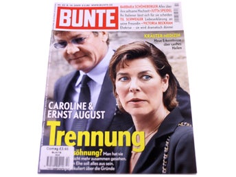 Bunte magazine-No. 42-October 8th 2009-NEW-German issue-Princess Caroline-204g