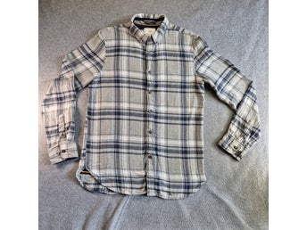 Denim & Flower flanell skjorta. Storlek S Slim fit Button down