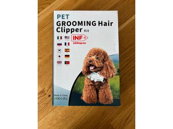 INF Pet Grooming Hair Clipper Kit OANVÄND