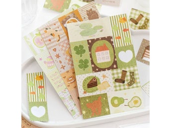 8-pack memoanteckningar Journal Paper DIY Craft Paper 400 ark