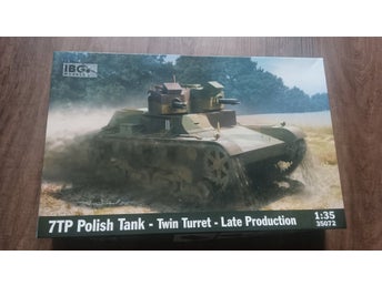 IBG Models 7TP Polish Tank - Twin Turret - Late Production 1:35 35072