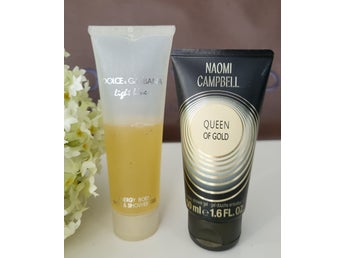 Duschgel från Dolce & Gabbana och Naomi Campbell