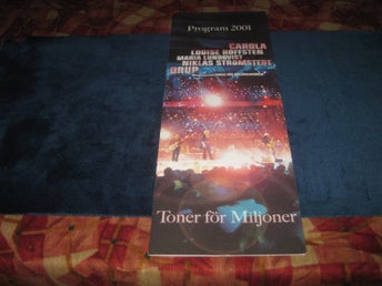 OOPPSS!-TONER FÖR MILJONER-MILLENIUMGALAN PÅ SCANDINAVIUM SIGNERAD AV LOIOSE HOF