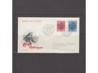 FDC 1960-04-07, Flykting, Vinjett