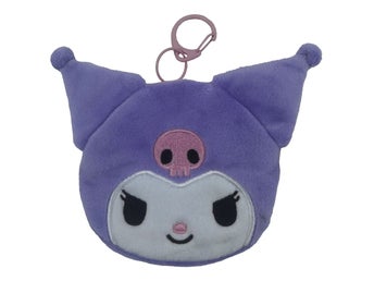Hello Kitty Kuromi 3D plush purse