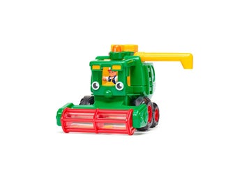 Harvey Skördetröska 23cm WOW Toys Leksaksfordon Figur och Höbalar 1-5år Ny