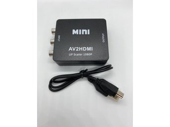 AV RCA CVBS till HDMI Video Audio Converters