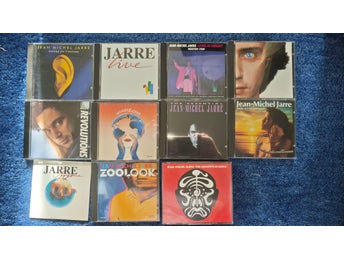 Jean-Michel Jarre CD-samling - 11-album
