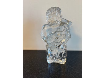 Glasskulptur formgiven av Uno Westerberg - Pukeberg glasbruk