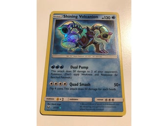 Shining Volcanion - 27/73 - Holo Rare, Sun and .. (406940255) ᐈ Köp på