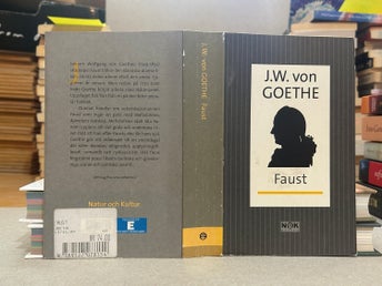 Faust av Johann Wolfgang von Goethe, bok, Very good plus