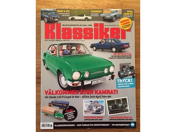 Tidning - Klassiker 6/2013 (Volvo 240 & Tekno Leksaksbilar)