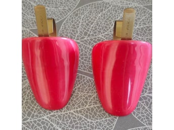 Red Plastic Skoblock Storlek 30
