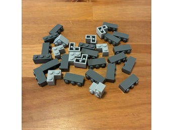 LEGO gråa 1x3 bitar, 30st
