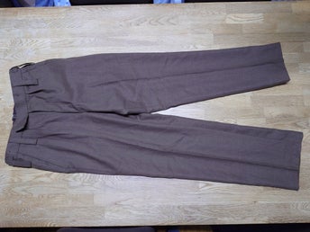 Brittiska militär 30/32 kostymbyxor militärbyxor ull