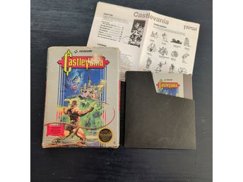 Castlevania till NES - EEC/SCN med svenskt A4(!)
