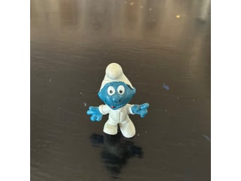 Smurf som är glad