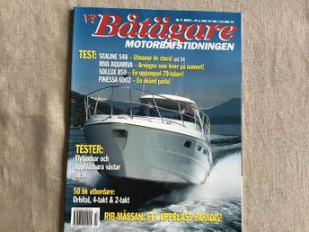 VI BÅTÄGARE NR 7 2001 SEALINE S48,RIVA AQUARIVA,SOLLUX,FINESSA,50 Hk MERCURY mm