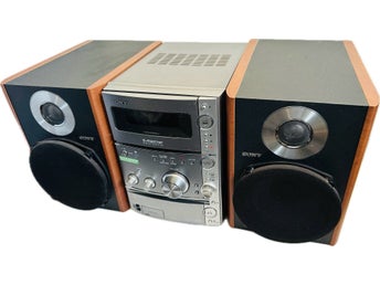 Micro Hi-Fi Stereosystem CMT-CPZ2 Radio CD Kassetteband spelare
