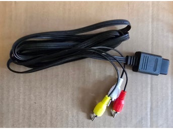 AV-kabel för SNES, Nintendo 64 och GameCube FRI FRAKT!