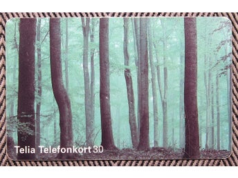 Telia Telefonkort 30 markeringar Retro Foto Karlo Pesjak