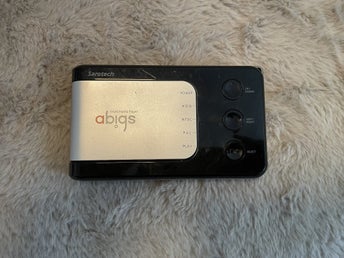 Sarotech abigs DVP-260 Multimedia Player Mediaspelare Bärbar Svart 5V 2.0A
