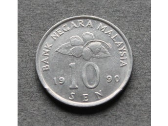 MALAYSIA - 10 Sen 1991 - CuNi - KM 51
