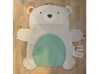 Bright Starts Tummy Time Prop & Play Baby Activity Mat with Support Pillow