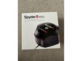 Datacolor Spyder5PRO bildskärmskalibrering