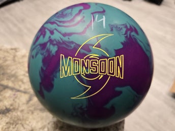14 lbs Grp 3 Storm Monsoon Bowling Ball bowling klot Bowlingklot