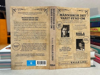 Människor det varit synd om av Jens Westerberg, bok, Very Good plus