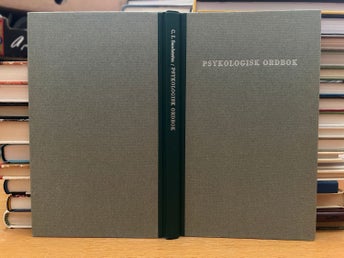 Psykologisk ordbok av Carl Ivar Sandström, bok, Very Fine plus