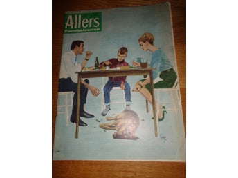 Allers nr19 1965 Bengt Virdestam, Max von Sydow, Marlboro cigarett annons