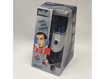 Hår- och skäggtrimmer, Braun Allstyle 3in1, batteridriven oanvänd