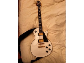 Epiphone Les Paul Custom whitegold