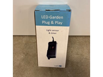 LightsOn Garden Plug & Play Ljussensor och Timer