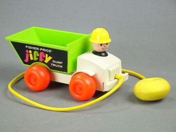 fisher price jiffy dump truck