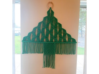 Macrame / makramé väggbonad