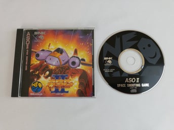 ASO 2 Neo Geo CD JAPANSK UTGÅVA