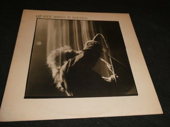 U2 - Wide awake in America - USA LP - 1985