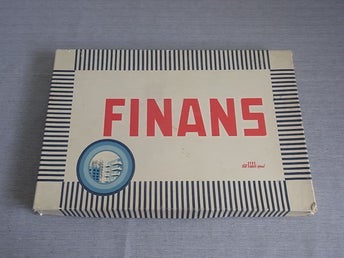 FINANS - ALGA - Brädspel/ Sällskapsspel, Retro/Vintage